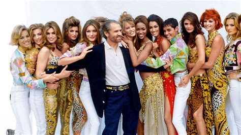 gianni versace first ad|gianni versace supermodels.